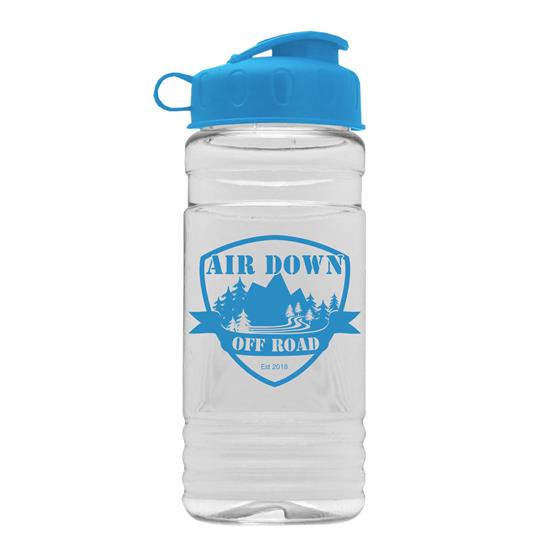 TB20F - 20 oz. Clear Sports Bottle with Flip Top Lid